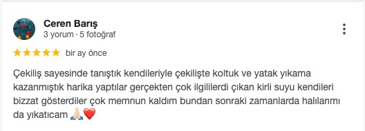 Müşteri yorumu 3